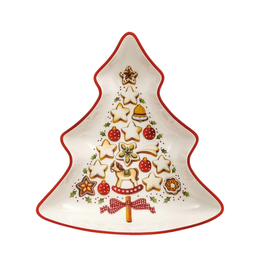 Villeroy & Boch Christmas Tree Small Dessert Plate Winter Bakery Collection