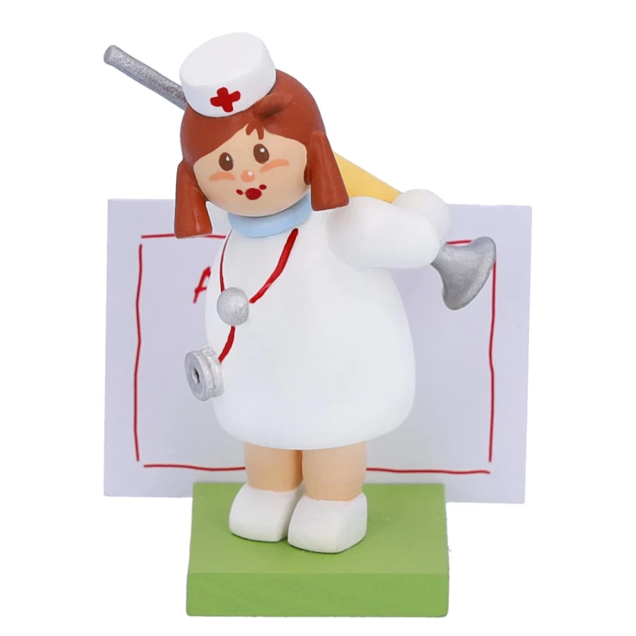 "Käthes Original Girl With Stethoscope - Medical Themed Art Print"