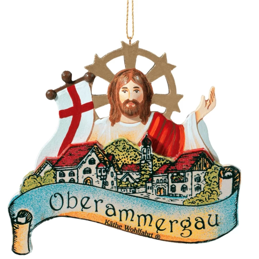 "Käthe Wohlfahrt Original Oberammergau Passion Play Christmas Ornament"
