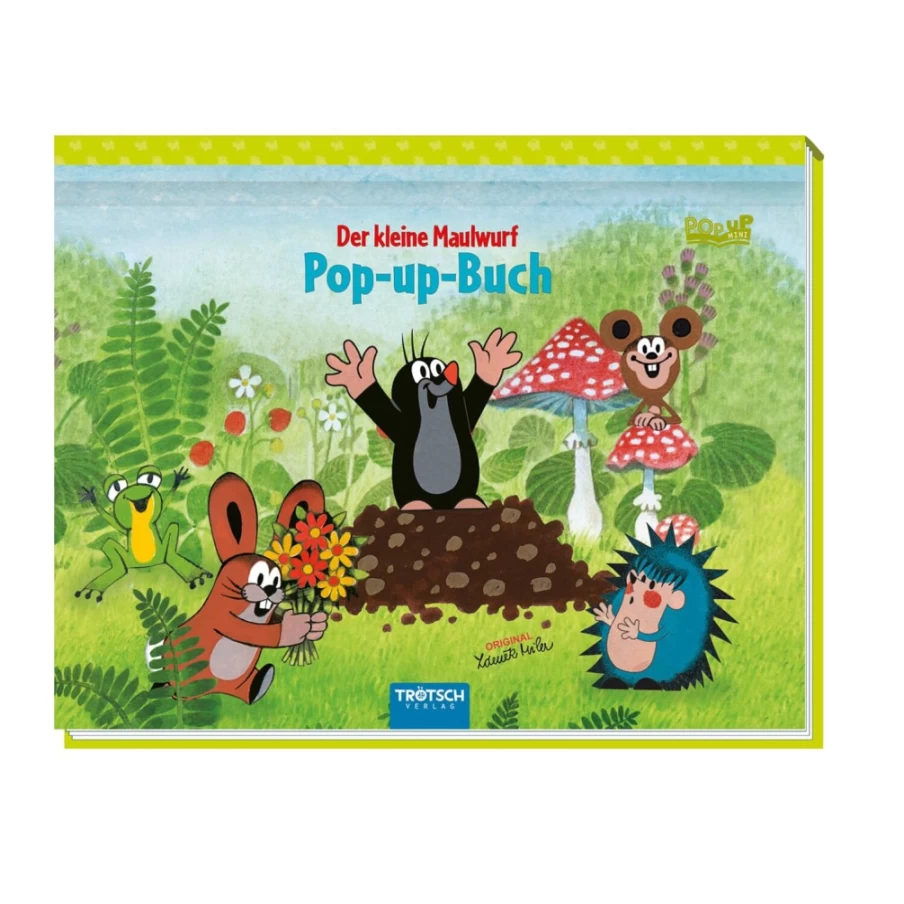 "Trötsch Verlag Mini Pop-Up Book Mole – Interactive 3D Children's Storybook"