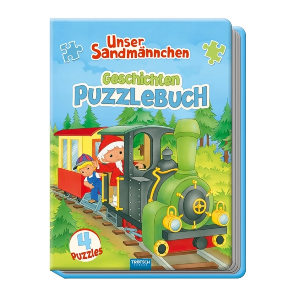 "Trötsch Verlag Sandman Story Puzzle Book – Interactive Fantasy Adventure Puzzle for Kids & Adults"