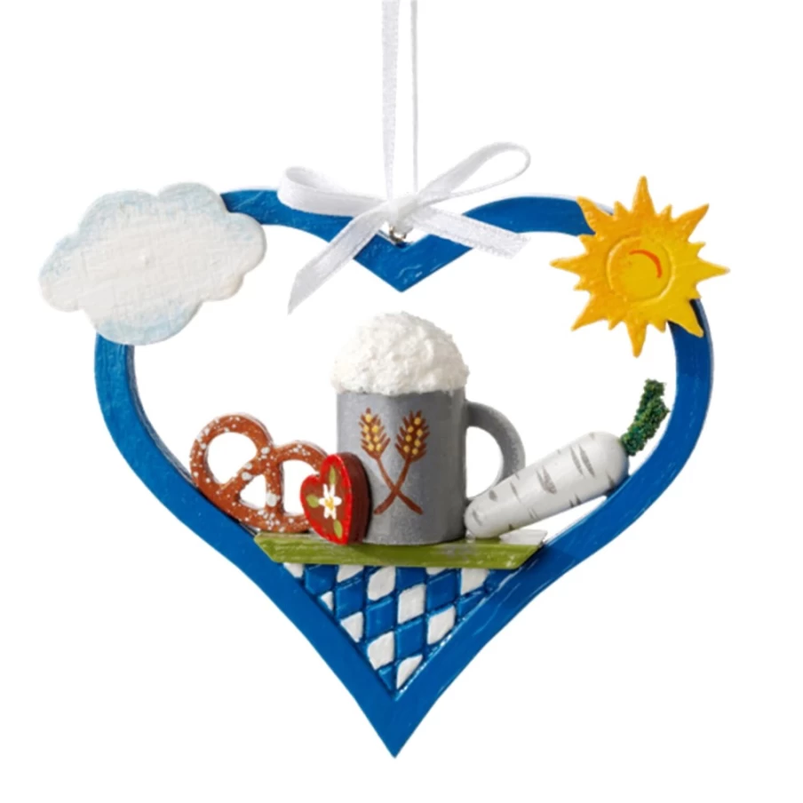 "Käthes Original Bavarian Heart-Shaped Snack Box – Authentic German Treats Collection"
