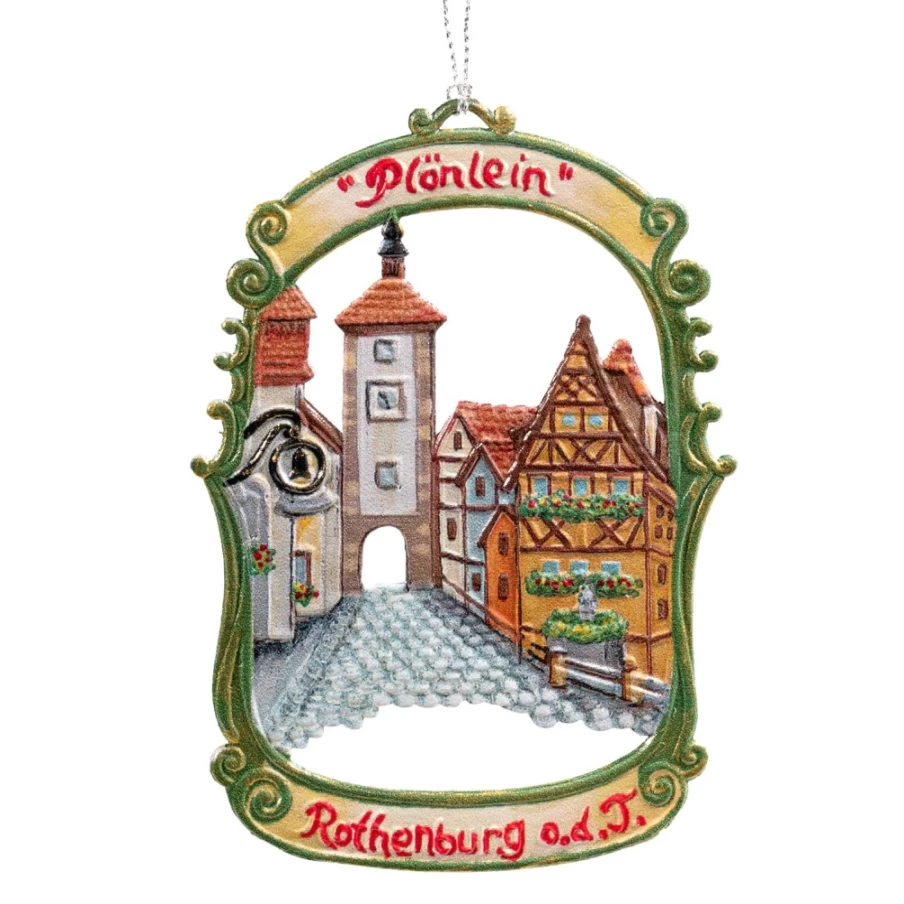 "Käthe Wohlfahrt Original Rothenburg Plönlein German Christmas Ornament"