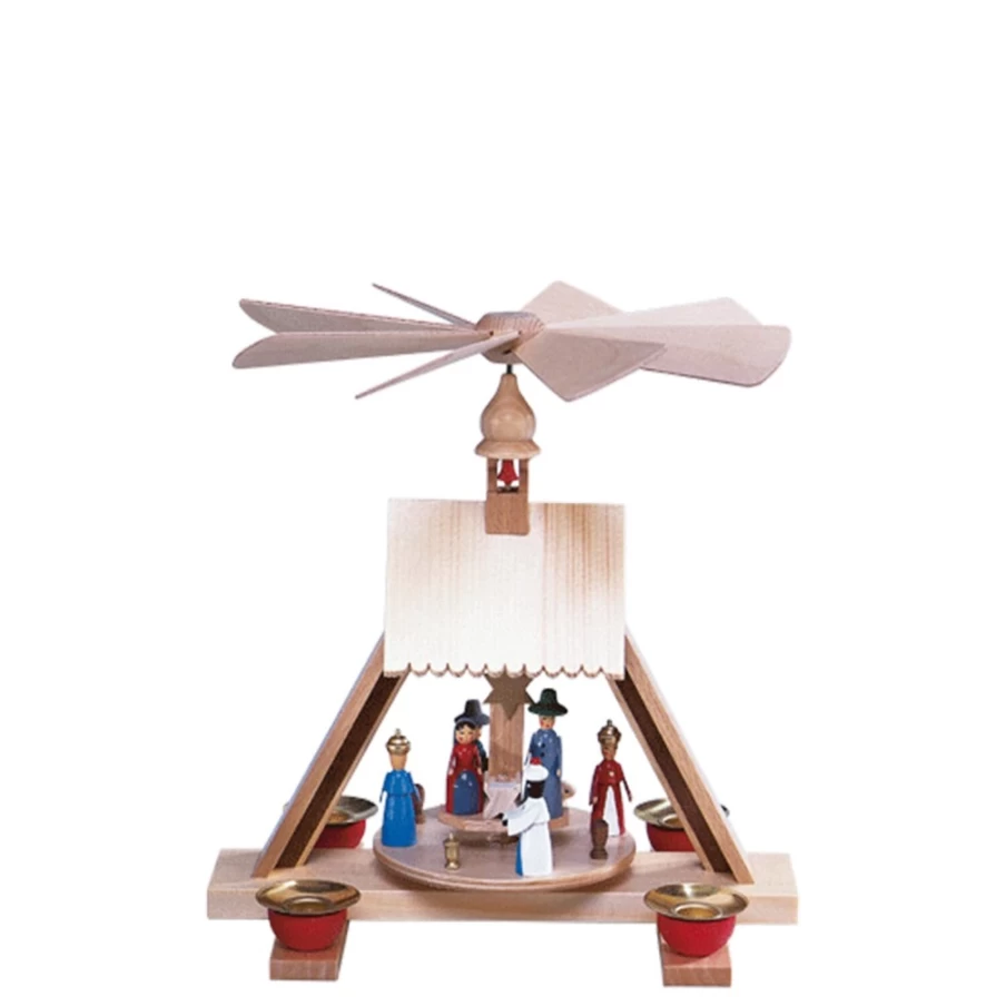 "Käthe Wohlfahrt Christmas Pyramid 'Birth of Christ' Nativity Scene Decor"