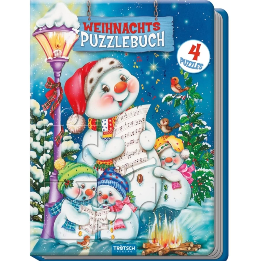 "Trötsch Verlag Christmas Puzzle Book – Festive Holiday Brain Teasers & Activities"