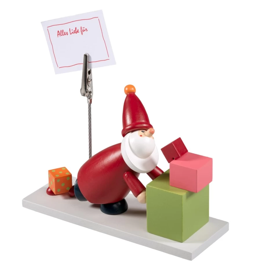 "Käthes Original Santa Claus with Gifts - Handmade Christmas Figurine"
