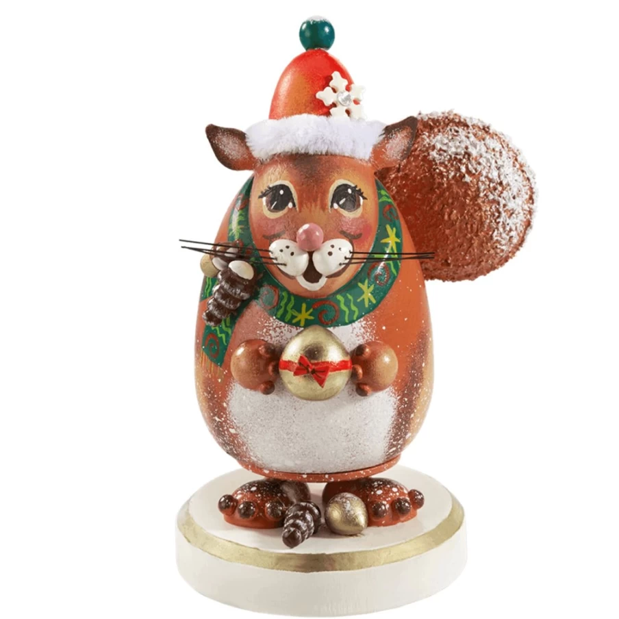 "Käthes Original Christmas Squirrel Smoky Figurine – 2019 Annual Edition"
