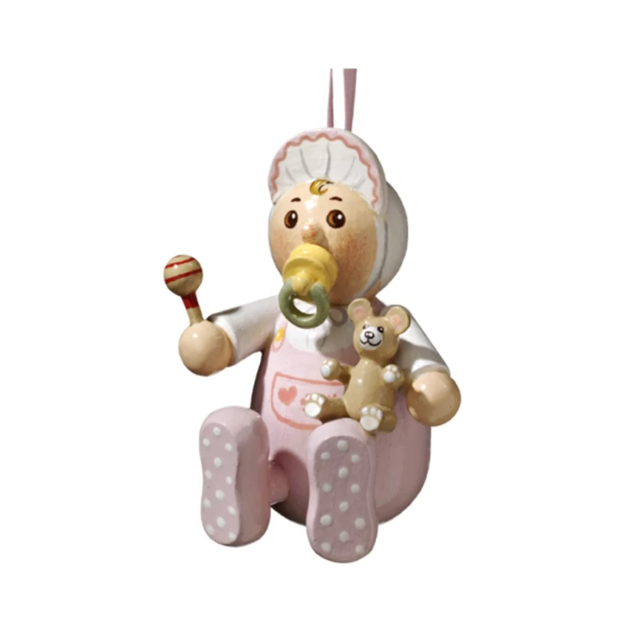 Käthes Original Handcrafted Wooden Figurine "Emma" - Unique Collectible Gift