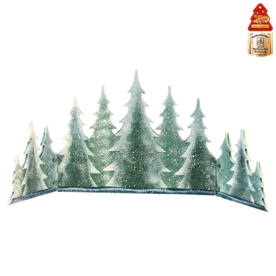 "Käthes Original Fir Tree Background - Festive Holiday Decorative Scene"