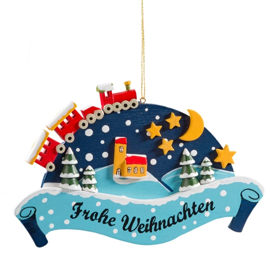 "Käthes Original Merry Christmas Holiday Ornaments – Festive Christmas Decorations"