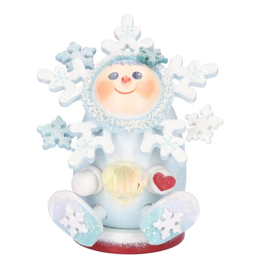 Käthes Original Smoky Snowflake Handmade Christmas Ornament – Unique Holiday Decoration