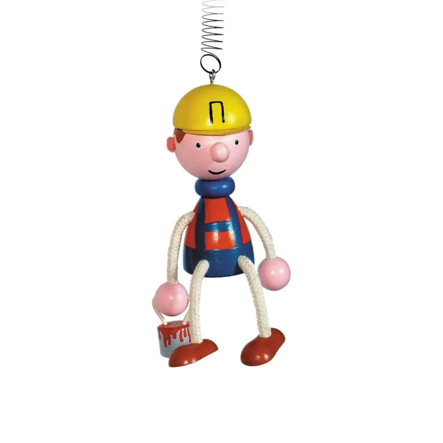 Käthe Wohlfahrt Master Painter Swinging Figurine - Handcrafted German Collectible