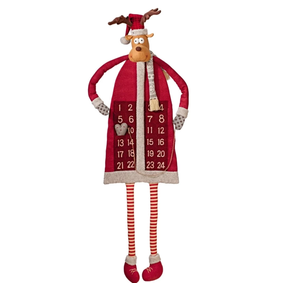 Käthe Wohlfahrt Dancing Moose Advent Calendar - Festive Christmas Countdown Decor