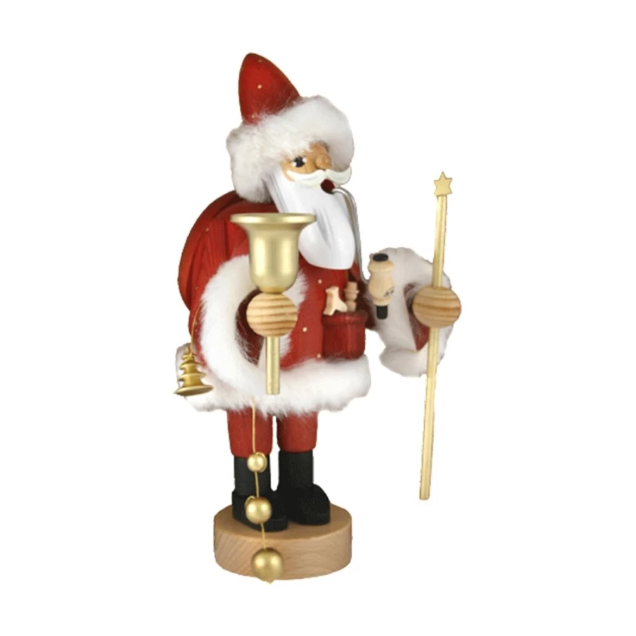 "KWO Santa Claus Incense Smoker - Festive Holiday Decoration for Christmas"