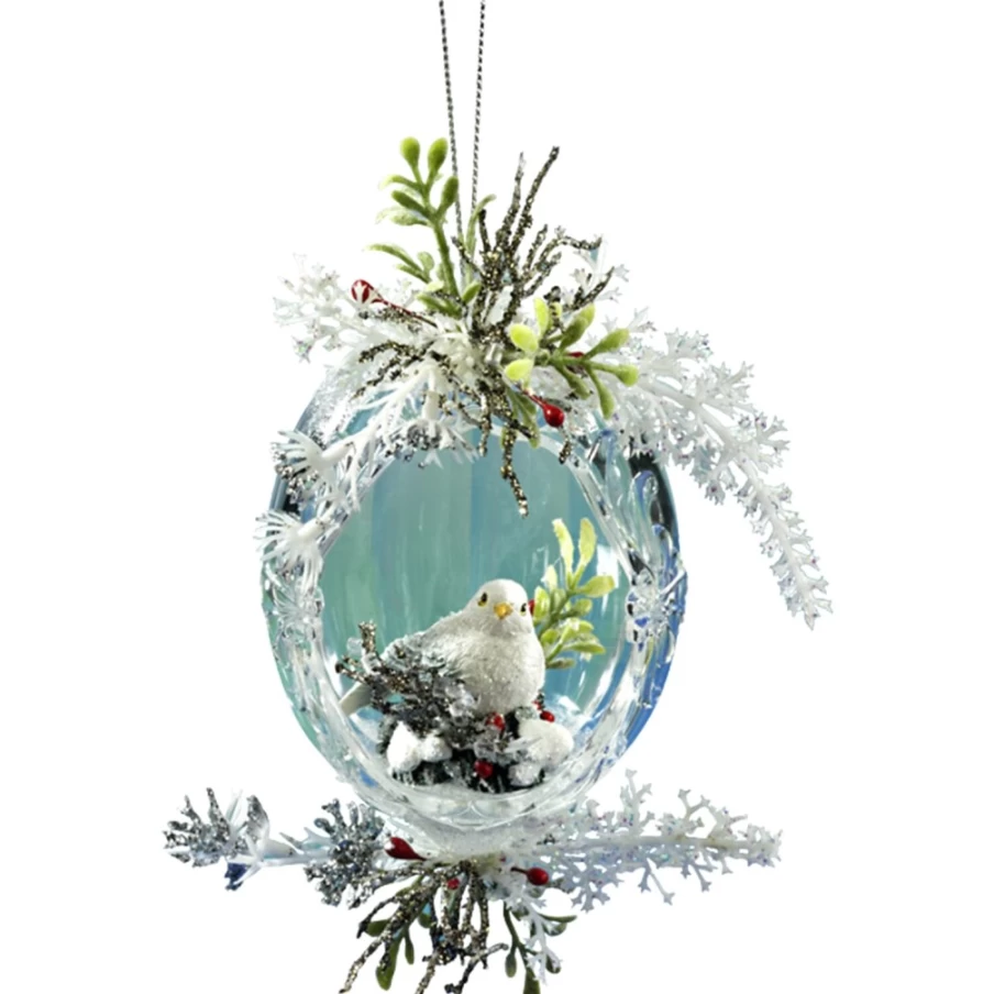 "Käthe Wohlfahrt Exquisite Bird's Nest Decoration – Handcrafted Holiday Ornament"