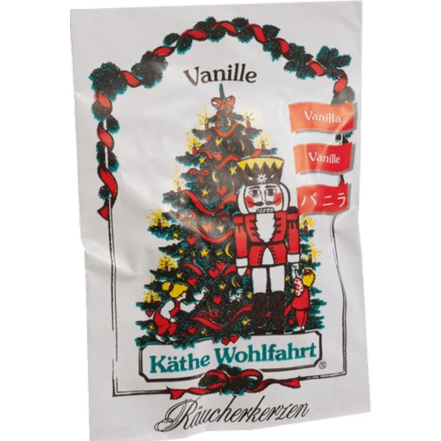 Käthe Wohlfahrt Vanilla Scented Incense Cones – Large Aromatic Cones for Home Fragrance