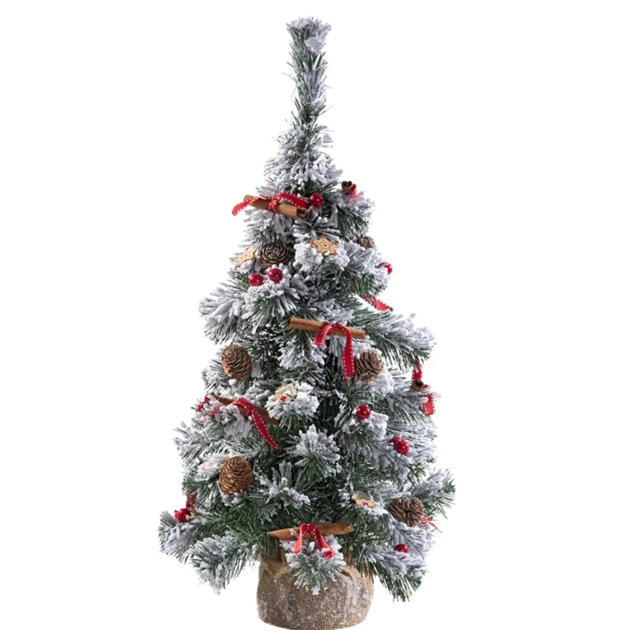 "Käthe Wohlfahrt 60cm Snowy Christmas Tree – Festive Holiday Decor"