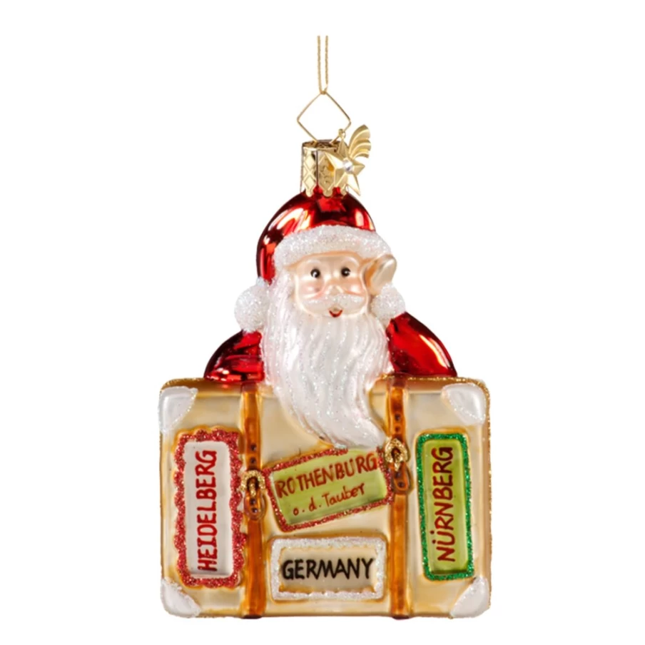 "Poesie in Glas Santa's Christmas Trip To Germany Scented Candle"