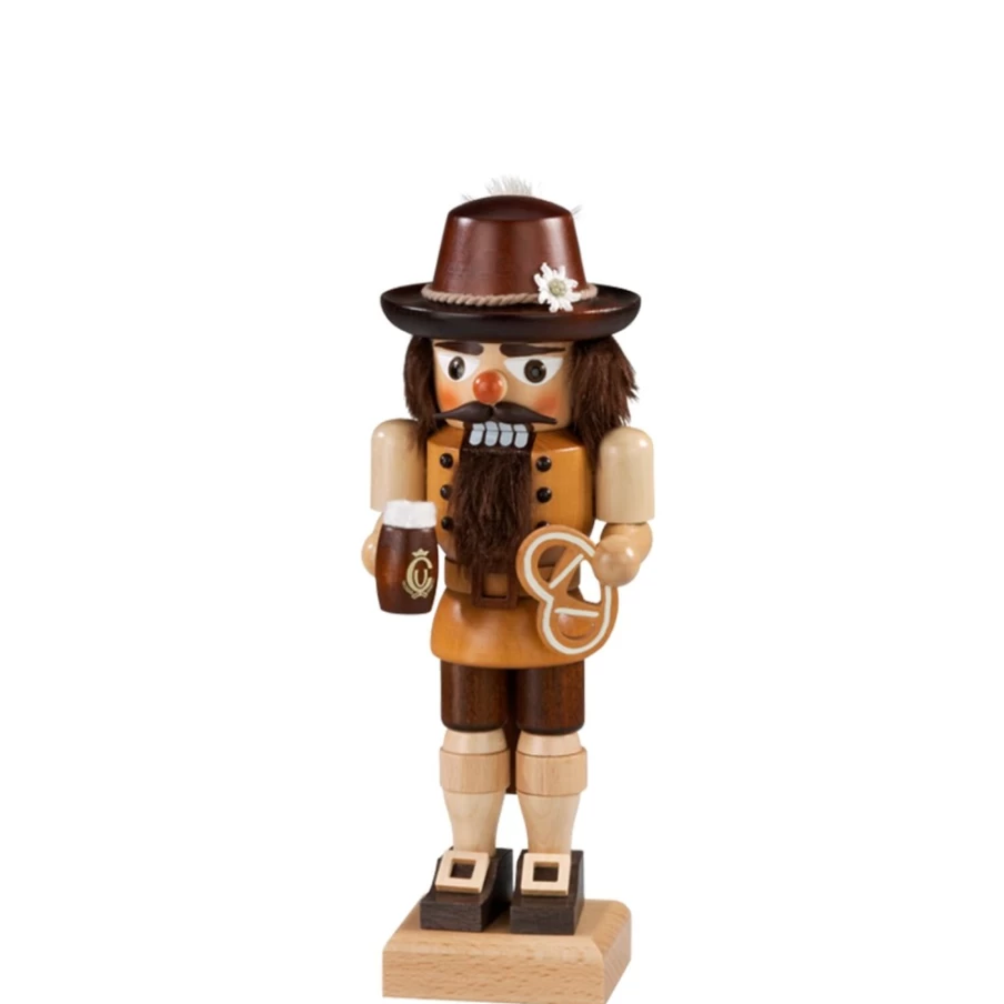 Christian ULBRICHT Bavarian Nutcracker - 10.2 Inch Handcrafted German Christmas Decoration