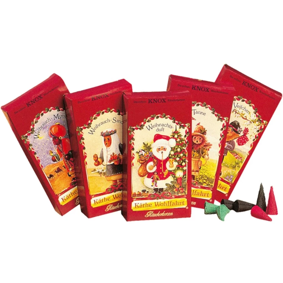 Käthe Wohlfahrt Lavender Scented Incense Cones – Large, Relaxing Aromatherapy for Home