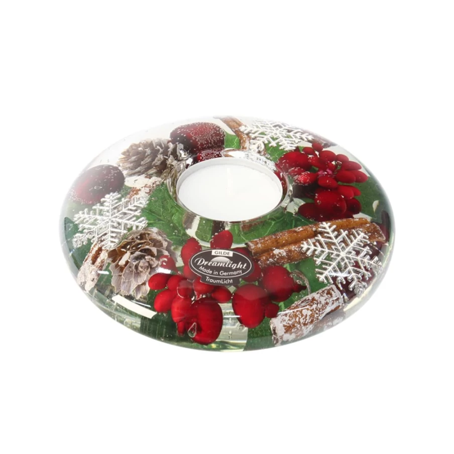 Käthe Wohlfahrt "Noel" Medium UFO Candle Holder - Dreamlight Christmas Decor