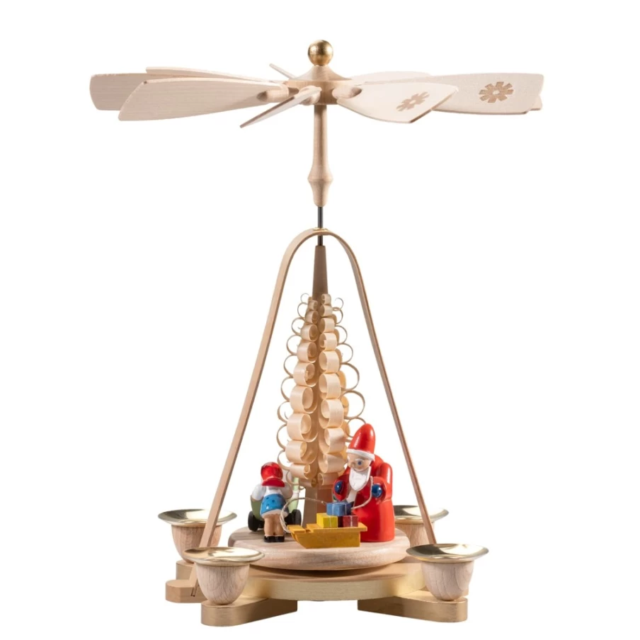 Richard Glässer St. Nicholas Pyramid - Traditional German Christmas Decoration