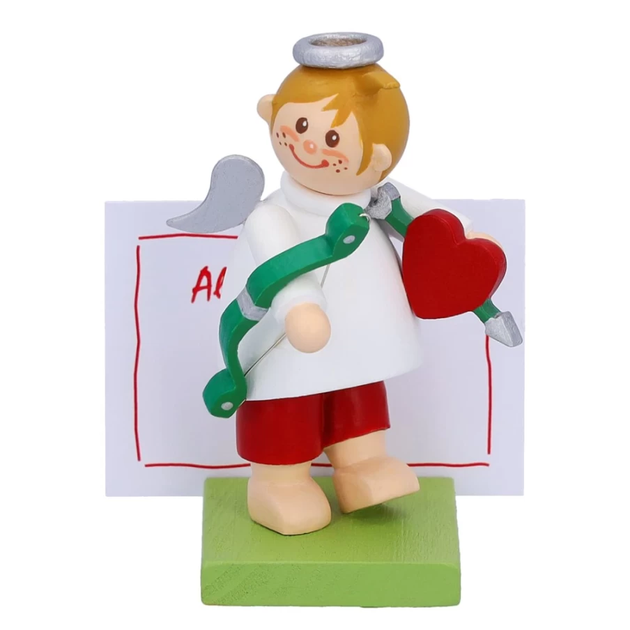 Käthes Original Angel With Bow & Arrow Figurine - Handcrafted Collectible Statue
