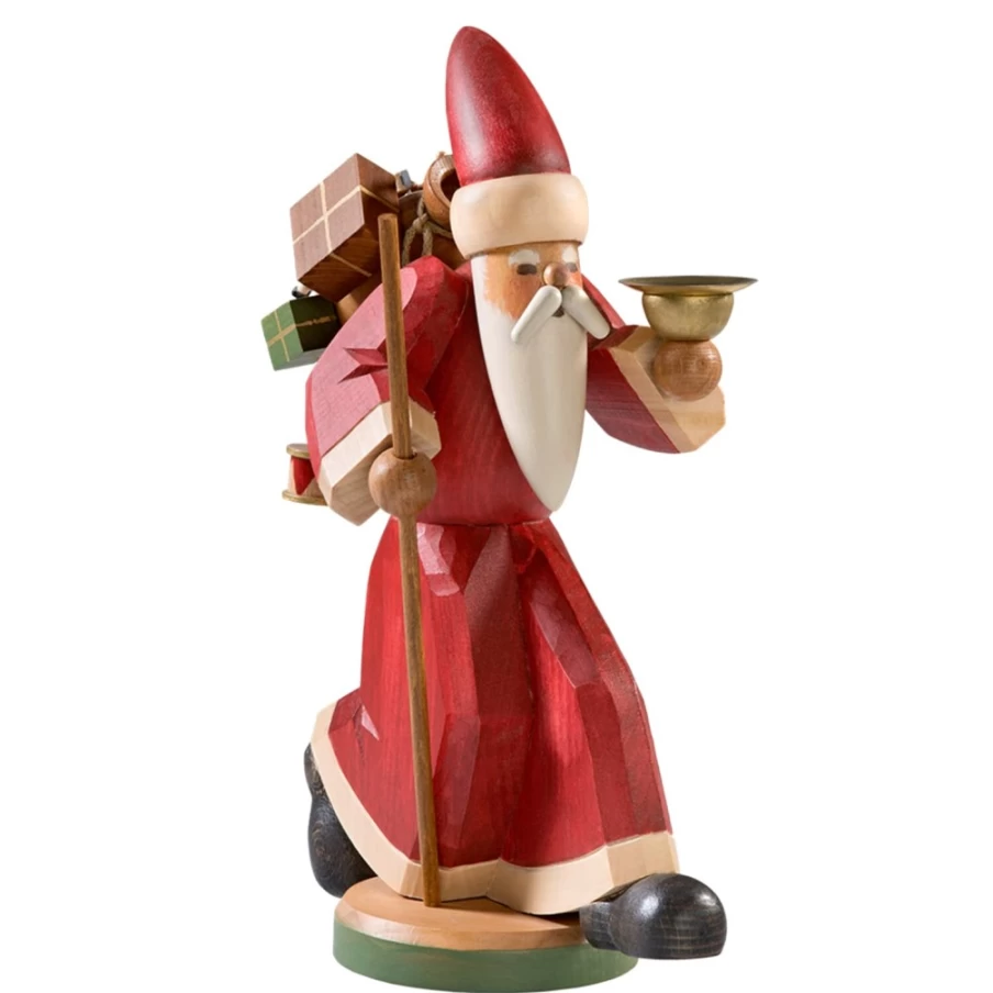 Käthes Original Santa Claus Candle Holder - Festive Christmas Decor