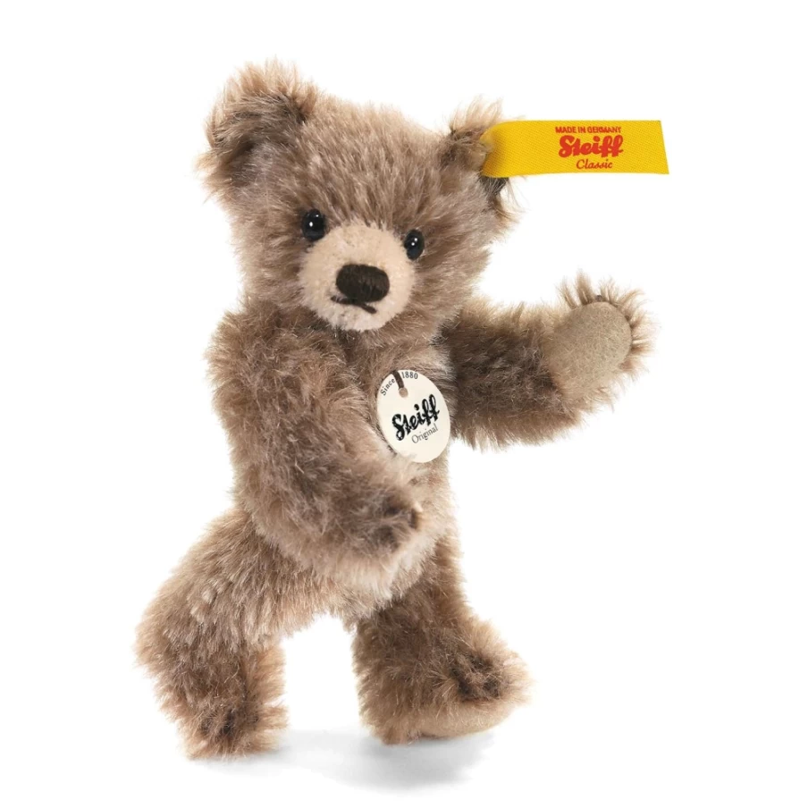 Steiff Classic Brown Teddy Bear - 10 cm Collectible Plush Toy