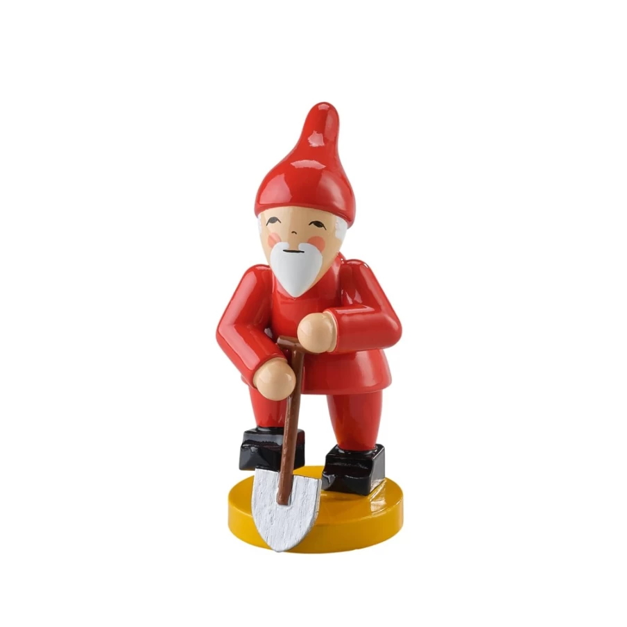 "WENDT & KÜHN Collectible Garden Gnome with Spade Figurine"
