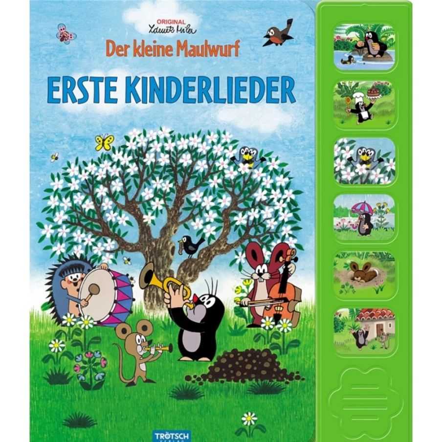 "Trötsch Verlag First Child Songs - The Little Mole Sound Book for Toddlers"