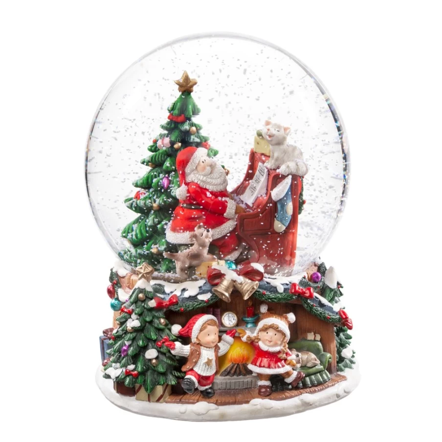 Käthe Wohlfahrt Christmas Melodies Musical Snow Globe - Holiday Decor Gift