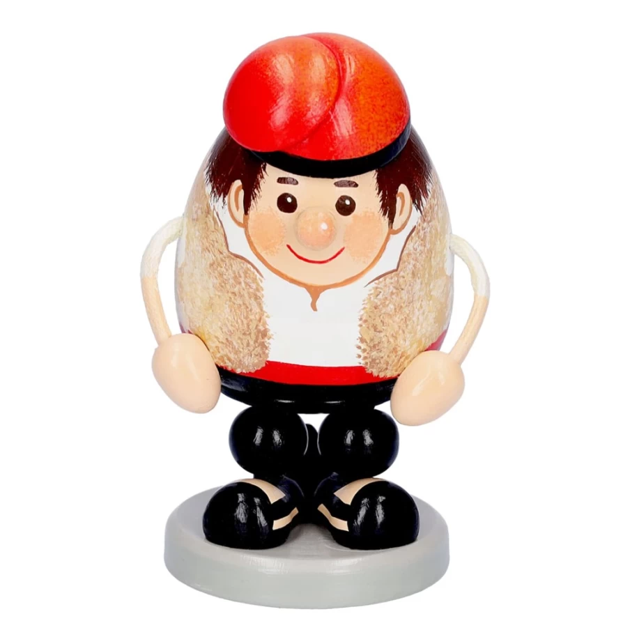 Käthes Original Smoky Christmas Caganer Figurine - Traditional Catalan Holiday Decoration