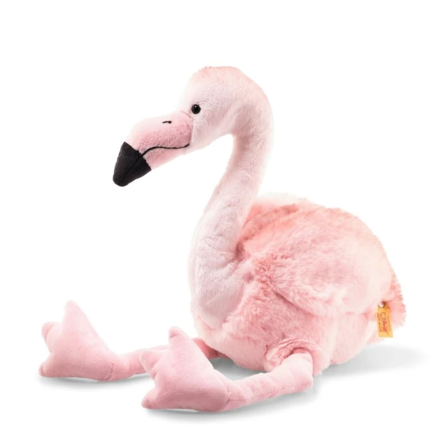 Steiff Pinky Flamingo Plush Toy - 30cm Hanging Flamingo Decor