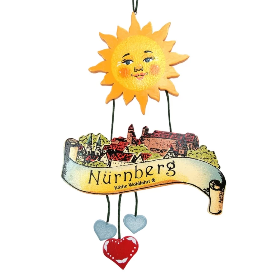 Käthe Wohlfahrt Original Nuremberg Christmas Ornament - Handmade German Holiday Decoration