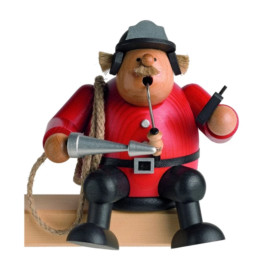 KWO Fireman Incense Smoker – Handcrafted Aromatic Resin Burner for Home & Meditation