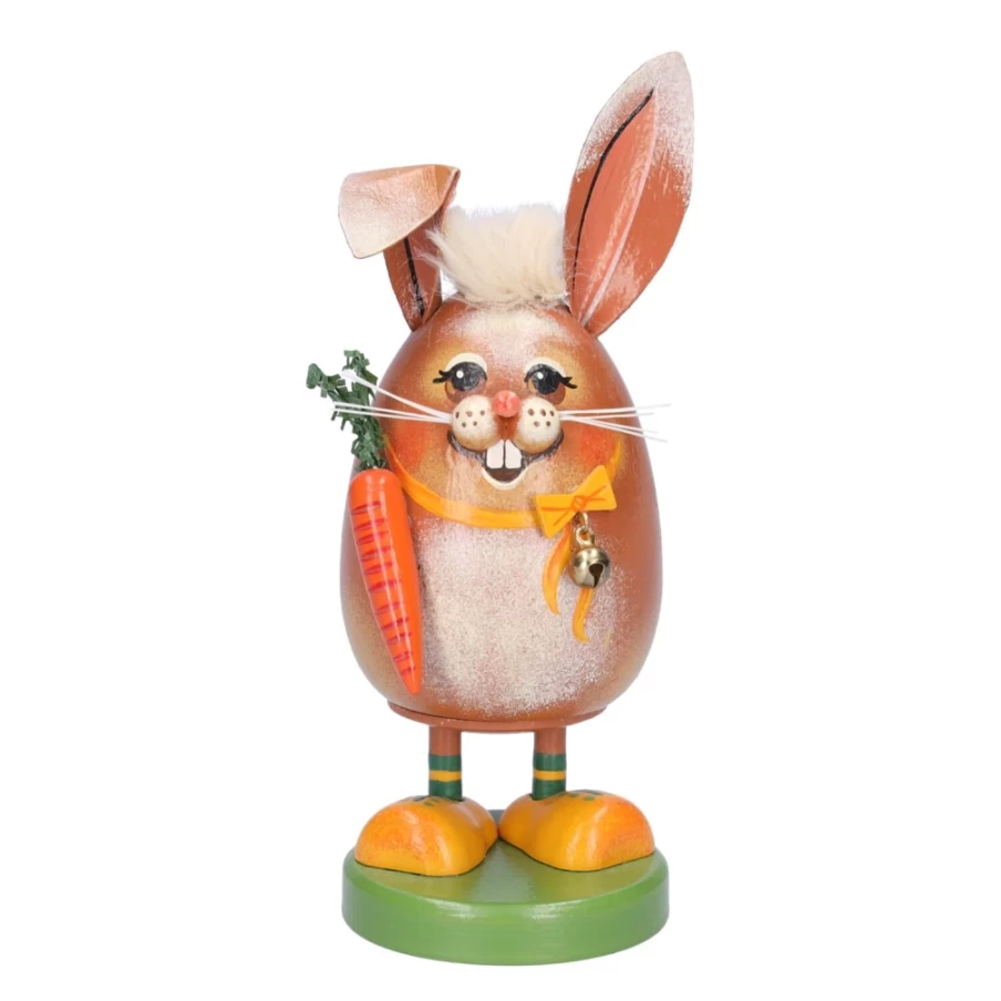 Käthes Original Smoky Easter Bunny - Handcrafted Decorative Figurine for Holiday Decor