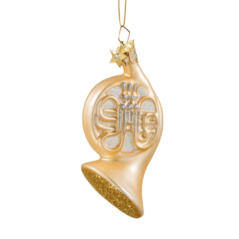 "Poesie in Glas Horn - Elegant and Unique Decorative Piece for Your Home"