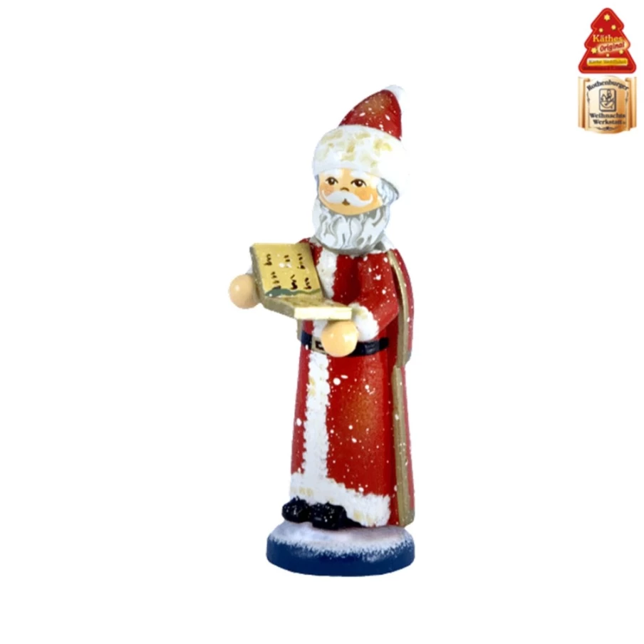 "Käthes Original Santa Claus Christmas Figurine – Handcrafted Holiday Decoration"