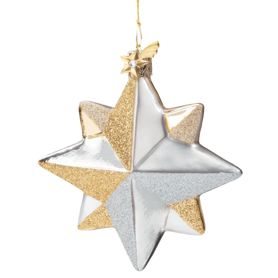 Poesie in Glas Star Silver-Gold Perfume – Elegant Fragrance for Women & Men