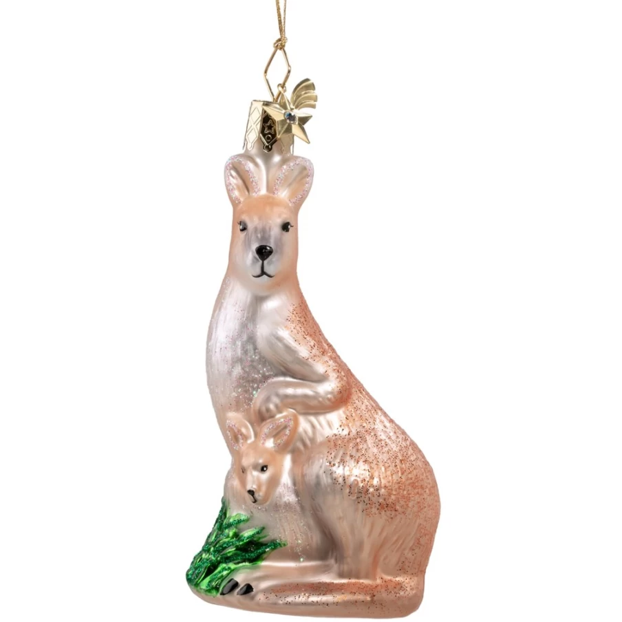 "Poesie in Glas Kangaroo - Premium Collectible Figurine"