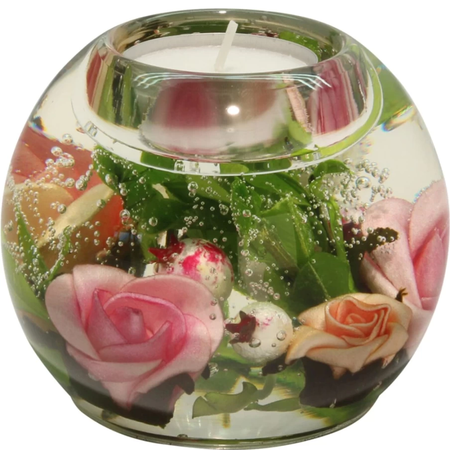 Käthe Wohlfahrt Annabell Mercury Glass Candle Holder - Dreamlight Collection