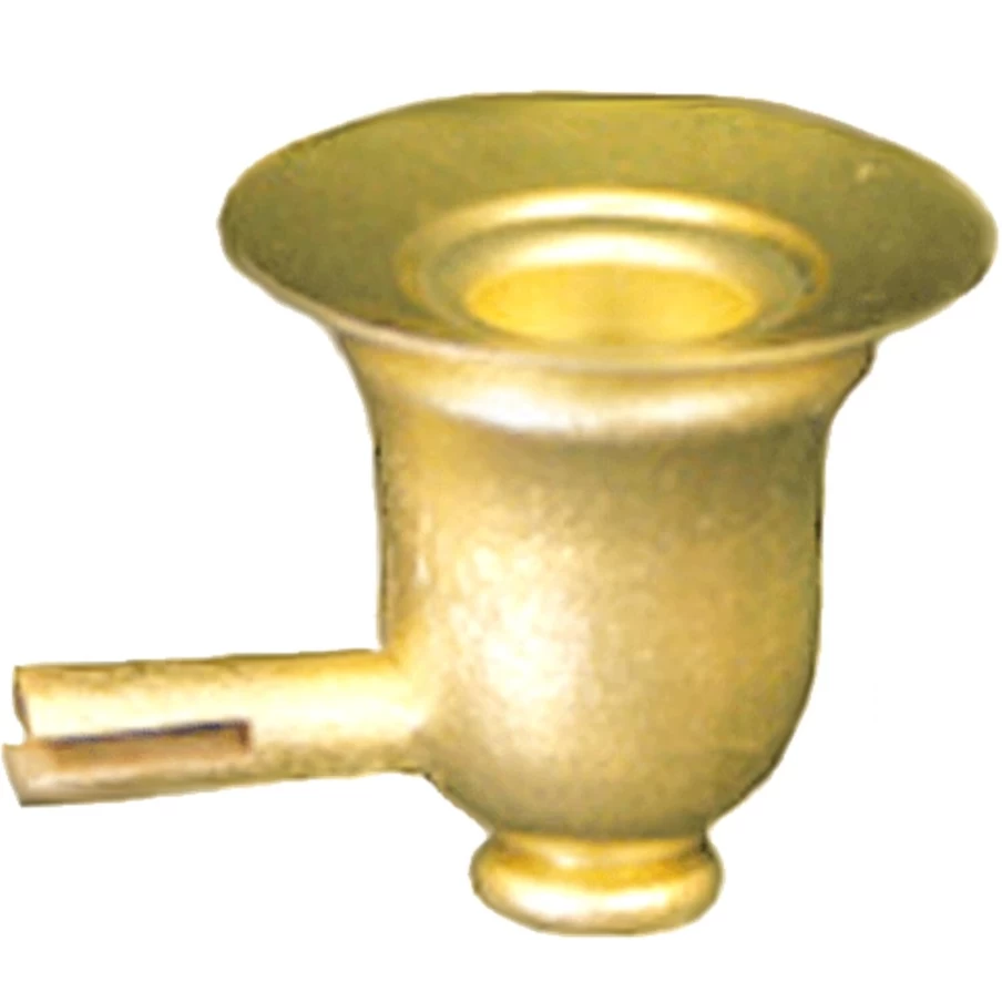 KWO 1-Inch Round Candle Holder - 26mm Height - Durable Metal Candle Stand for Tea Lights & Small Candles