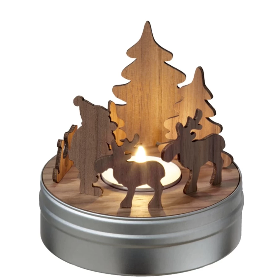 "Designimdorf Christmas Conference Story In Tin - Festive Holiday Collectible"