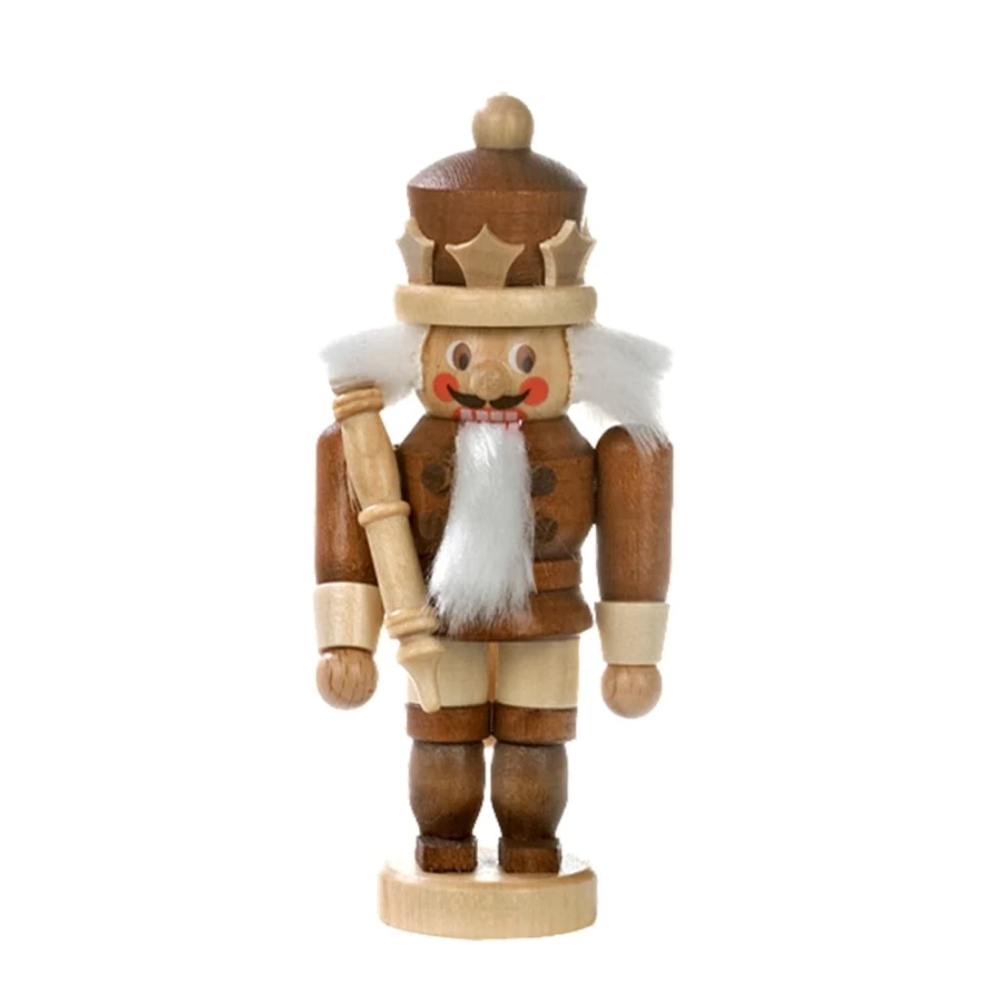 Christian ULBRICHT Nutcracker King - 4.1 Inch Handcrafted Christmas Decoration