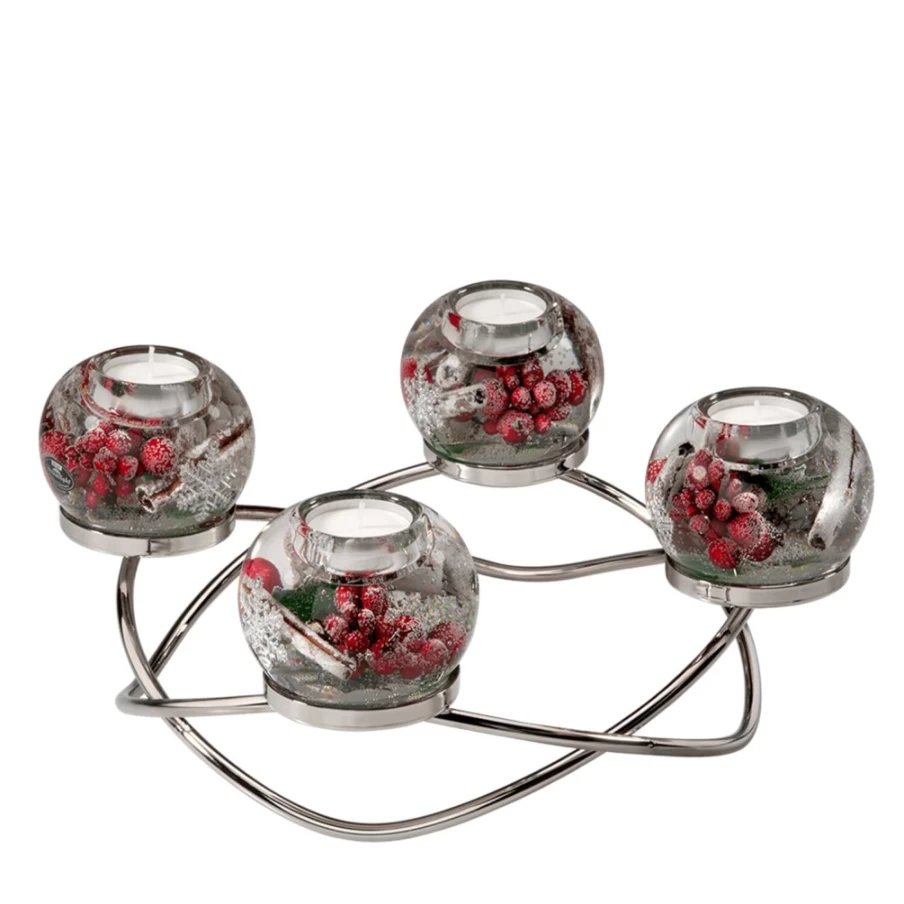 Käthe Wohlfahrt Dreamlight Noel Ronda Smart Candle Holder for Christmas Decor