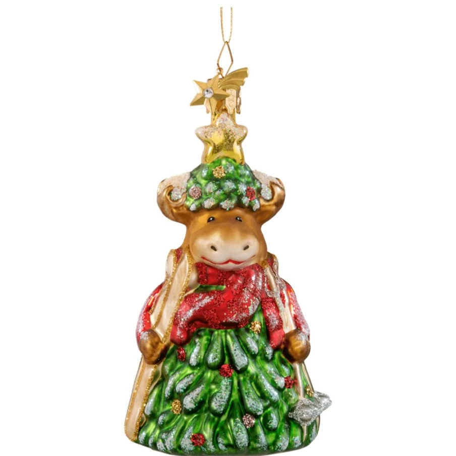 "Poesie in Glas Moose Tree Scented Candle - Aromatic Home Fragrance"