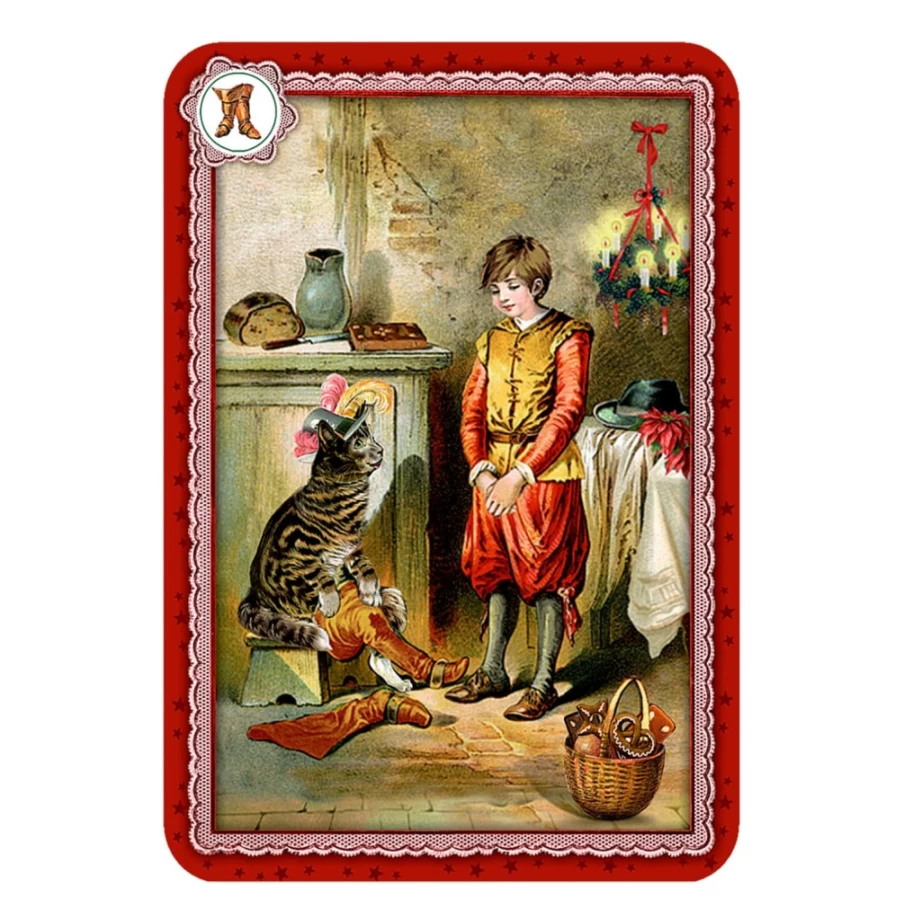 "Käthe Wohlfahrt Fairytale-Quartet Card Game - Collectible Fantasy Adventure Deck"