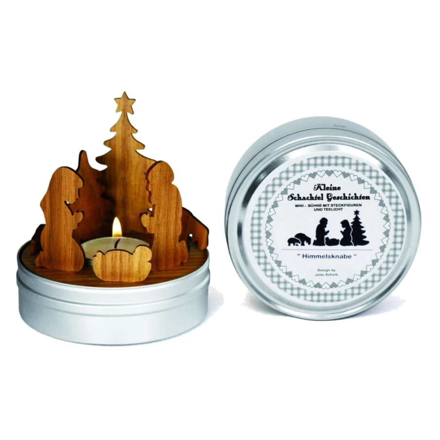 Designimdorf Heavenly Boy Story In Tin - Collectible Figurine with Unique Narrative