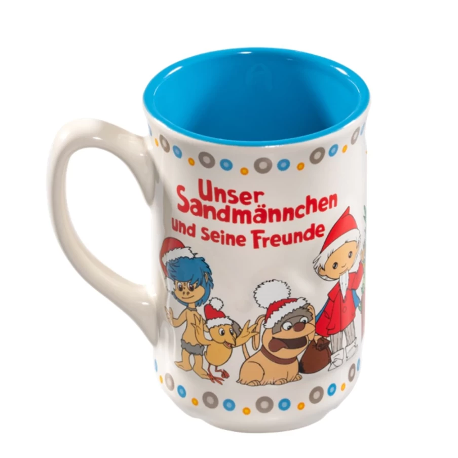 "Käthe Wohlfahrt Unser Sandmännchen Christmas Market Collectible Cup – Festive Holiday Decor"